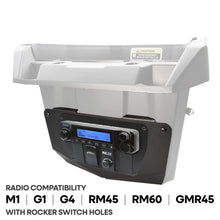 Load image into Gallery viewer, Can-Am Commander and Maverick - Glove Box Multi-Mount Kit for Rugged UTV Radios and Intercoms