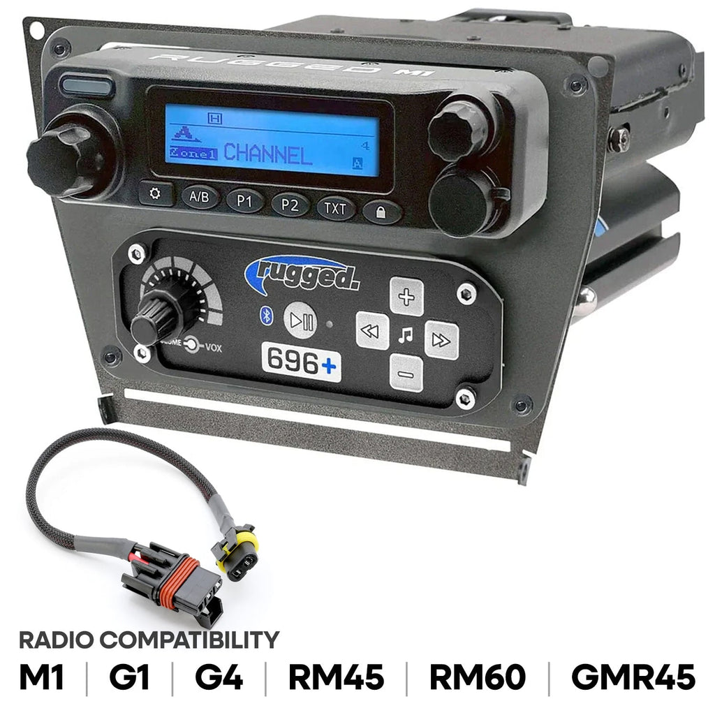 Polaris RZR PRO XP, RZR Turbo R, and RZR PRO R Dash Mount Radio and Intercom