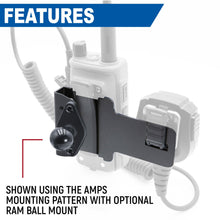 Load image into Gallery viewer, Radio and Speaker Mic Mount for Handheld Radios