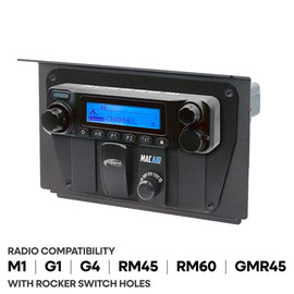 Polaris XP1 Mount Kit for Rugged Radios and Intercom