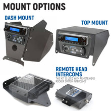 Load image into Gallery viewer, Can-Am Maverick X3 Complete Communication Kit with Bluetooth Intercom and 2-Way Radio