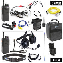 Load image into Gallery viewer, NASCAR Driver and Crew Chief Long Track Racing Kit with RDH16 Radios