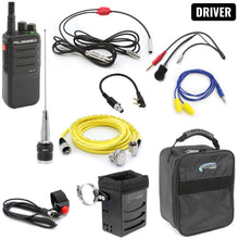Load image into Gallery viewer, NASCAR Driver Only Long Track Racing Communication Kit with RDH16 Radio
