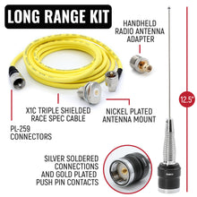 Load image into Gallery viewer, NASCAR Driver Only Long Track Racing Communication Kit with RDH16 Radio