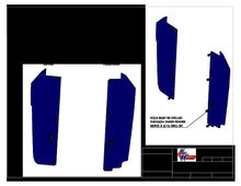 Load image into Gallery viewer, L&amp;W Fab Rear Inner Fender Mud Guard Polaris RZR Pro R