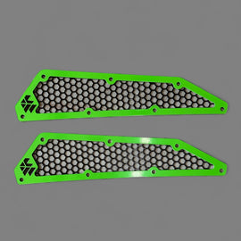 L&W Fab Side Vent Covers Kawasaki KRX 1000