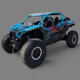L&W Fab 2 Seat Roll Cage Kawasaki KRX 1000