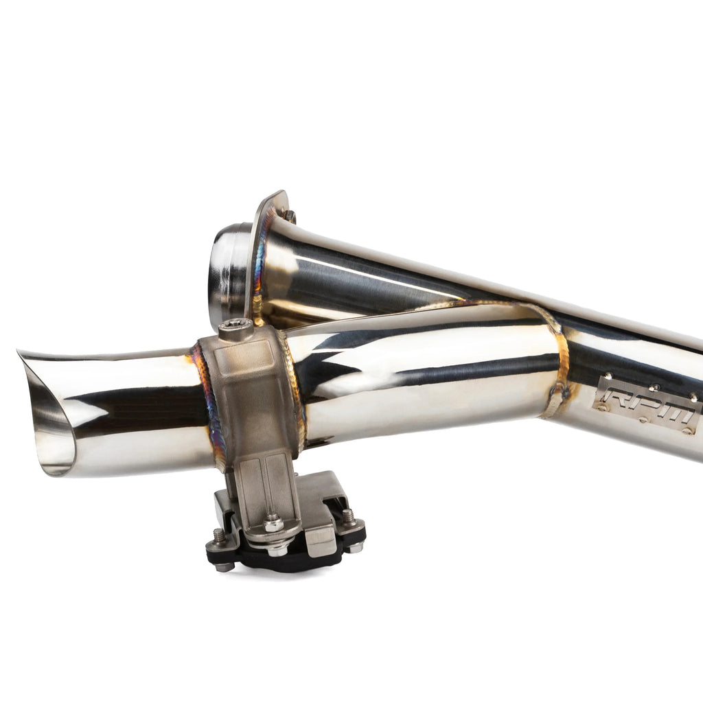 RPM Polaris General 1000 2.5" E-valve Captain's Choice Side Dump Exhaust