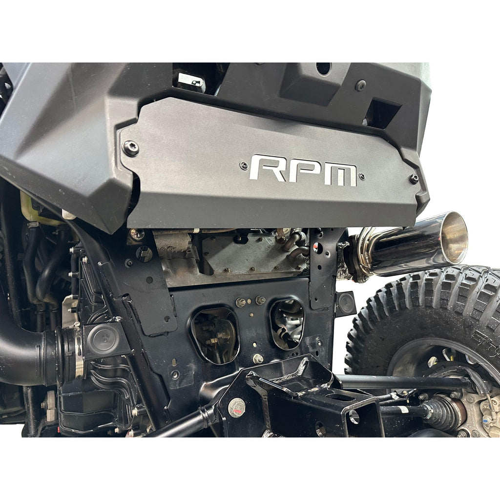 RPM Pro XP, Pro S & Turbo R Rear Fascia Delete Shield / Muffler Cover