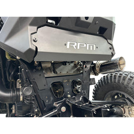 RPM Pro XP, Pro S & Turbo R Rear Fascia Delete Shield / Muffler Cover