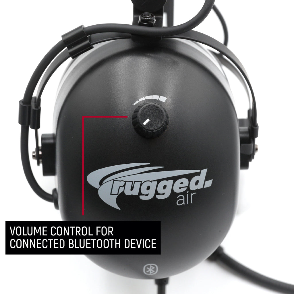 Rugged Air RA210-BT Bluetooth General Aviation Headset