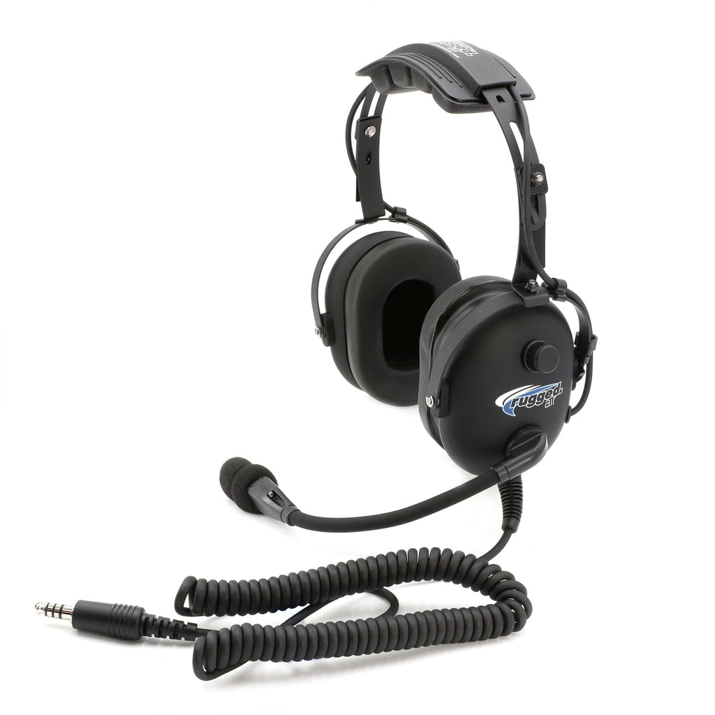 Rugged Air RA620 Helicopter Aviation Pilot Headset