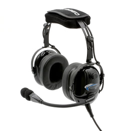 Rugged Air RA920 Ultimate Comfort General Aviation Pilot Headset with PTT