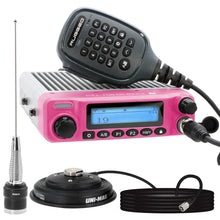 Load image into Gallery viewer, Radio Kit - Pink Rugged G1 ADVENTURE SERIES Waterproof GMRS Mobile Radio with Antenna