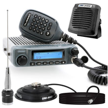 Load image into Gallery viewer, Radio Kit Plus - Rugged G1 GMRS Mobile Radio with External Speaker