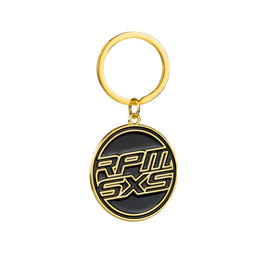 RPM Gold Medallion Emblem Keychain