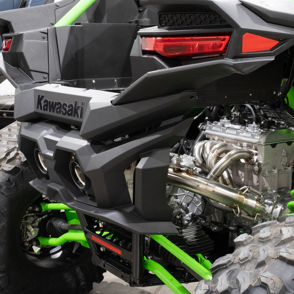 RPM SxS Kawasaki Teryx H2 2.5" Full Exhaust System with Chambered Muffler + Optional E-Valve