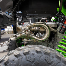 Load image into Gallery viewer, RPM Kawasaki H2 3/4 Exhaust – 2.5" Mid Pipe + Chambered Muffler | Straight or E-Valve Option