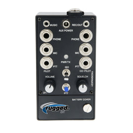 Rugged Air RRP2EX 2 Place Expandable General Aviation Pilot Intercom