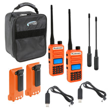 Load image into Gallery viewer, Adventure Pack - Rugged GMR2 PLUS - GMRS and FRS Two Way Handheld Radios with Accessories