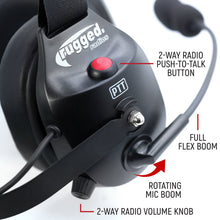 Load image into Gallery viewer, RW-H52 Bluetooth Headset for Cell Phones - 2-Way Radio Compatible