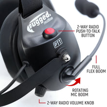 Load image into Gallery viewer, RW-H52 Bluetooth Headset for Cell Phones - 2-Way Radio Compatible