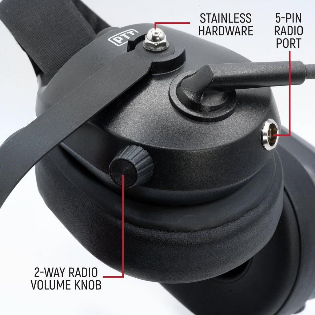 RW-H52 Bluetooth Headset for Cell Phones - 2-Way Radio Compatible