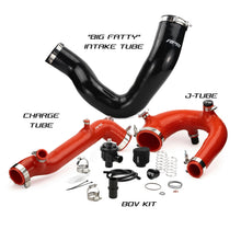 Load image into Gallery viewer, RPM Polaris RZR Turbo R &amp; PRO XP/S Turbo Silicone Intake J-Tube, Charge Tube W/ BOV, &amp; Intake Tube KIT
