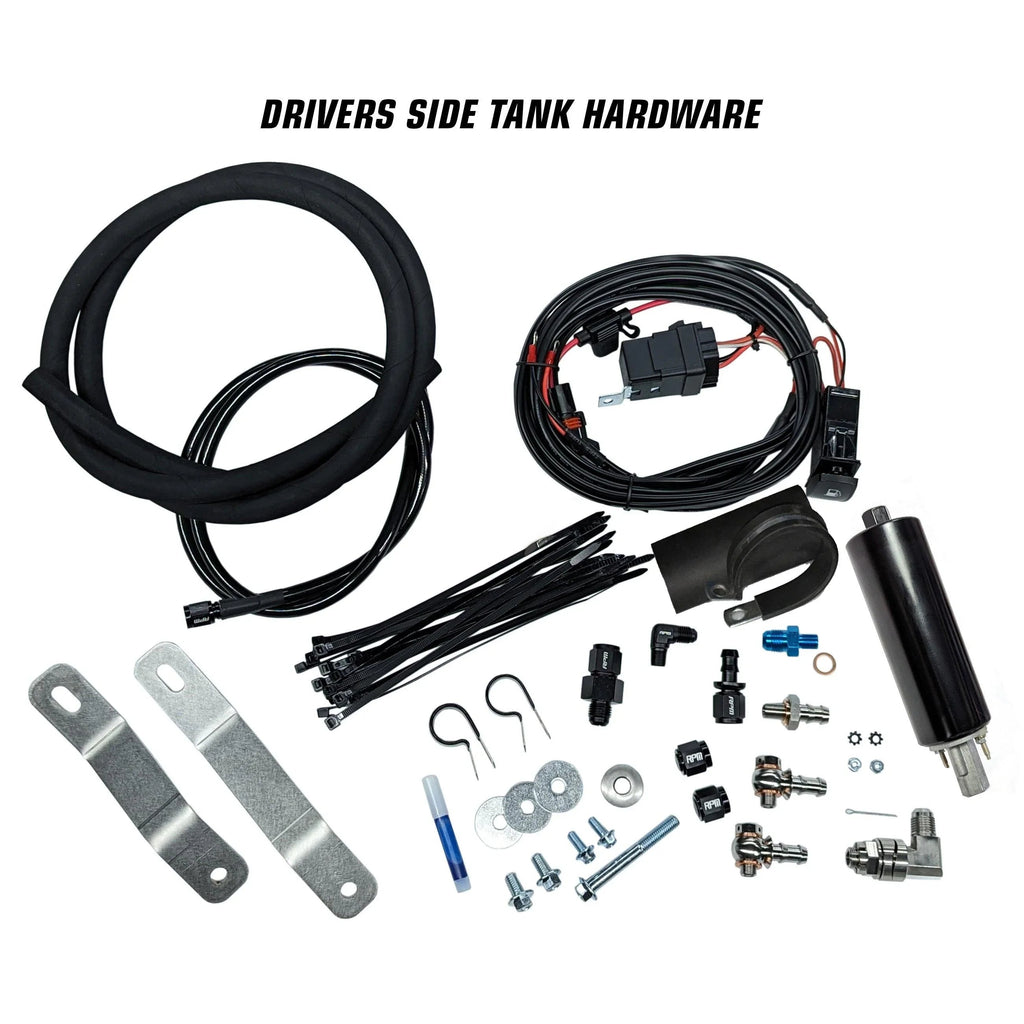RPM RZR Auxiliary Fuel Tank - 4 Seat XPT / XP1000 / Turbo S 4.5G Auxiliary Fuel Gas Tank Kit