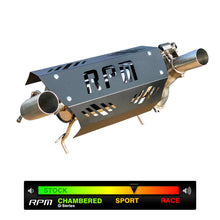 Load image into Gallery viewer, RPM RZR XPT E-Valve Muffler - Dual Tip Captains Choice Exhaust- 2016-2022 XPT XP Turbo S