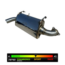 Load image into Gallery viewer, RPM 2016-2022 Polaris RZR XPT Turbo Sport Muffler, Slip-On Sport Muffler