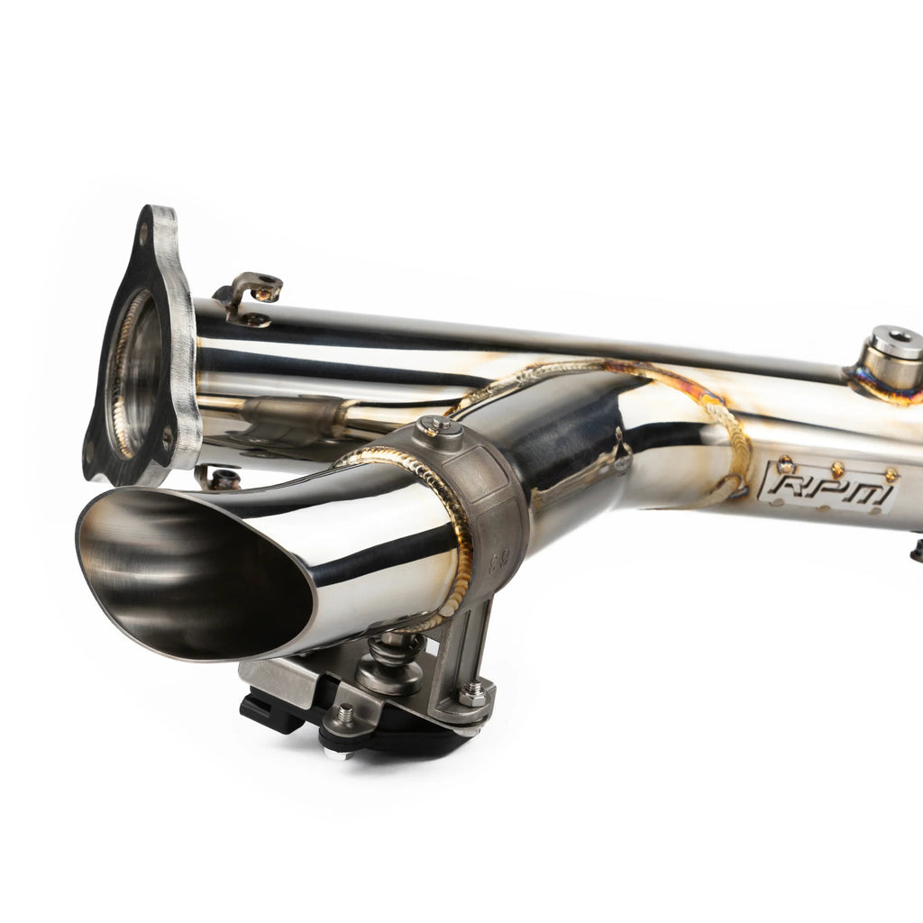 RPM RZR XPT Turbo Pro XP Pro S & Turbo R 2.5" Captains Choice Electric Side Dump E-Valve Exhaust