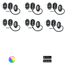 Load image into Gallery viewer, 5150 Whips 187 Style Rock Lights w/ Control Harness