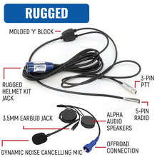 Load image into Gallery viewer, RUGGED Wired  Driver Only Communication Kit without Radio