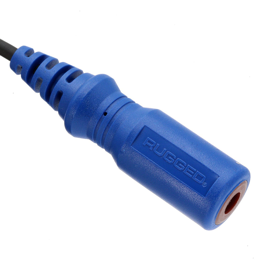 RUGGED Wired XL Single Seat Car Harness with Pre-Wired 2-Pin Rugged Handheld Radio Connector