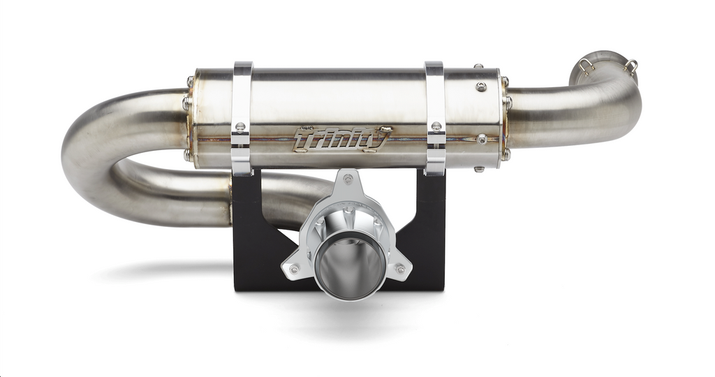 Trinity Racing Maverick X3 Exhaust - Center Exit Slip-On