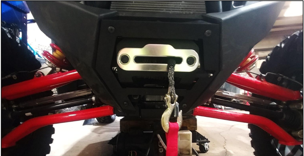 L&W Fab Winch Mount Polaris RZR Pro XP
