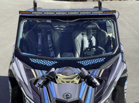 Moto Armor X3 Full Glass Windshield