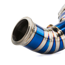 Load image into Gallery viewer, RPM Maverick R Titanium 3" Side Exit E-Valve Down Pipe - 2 Seat &amp; MAX