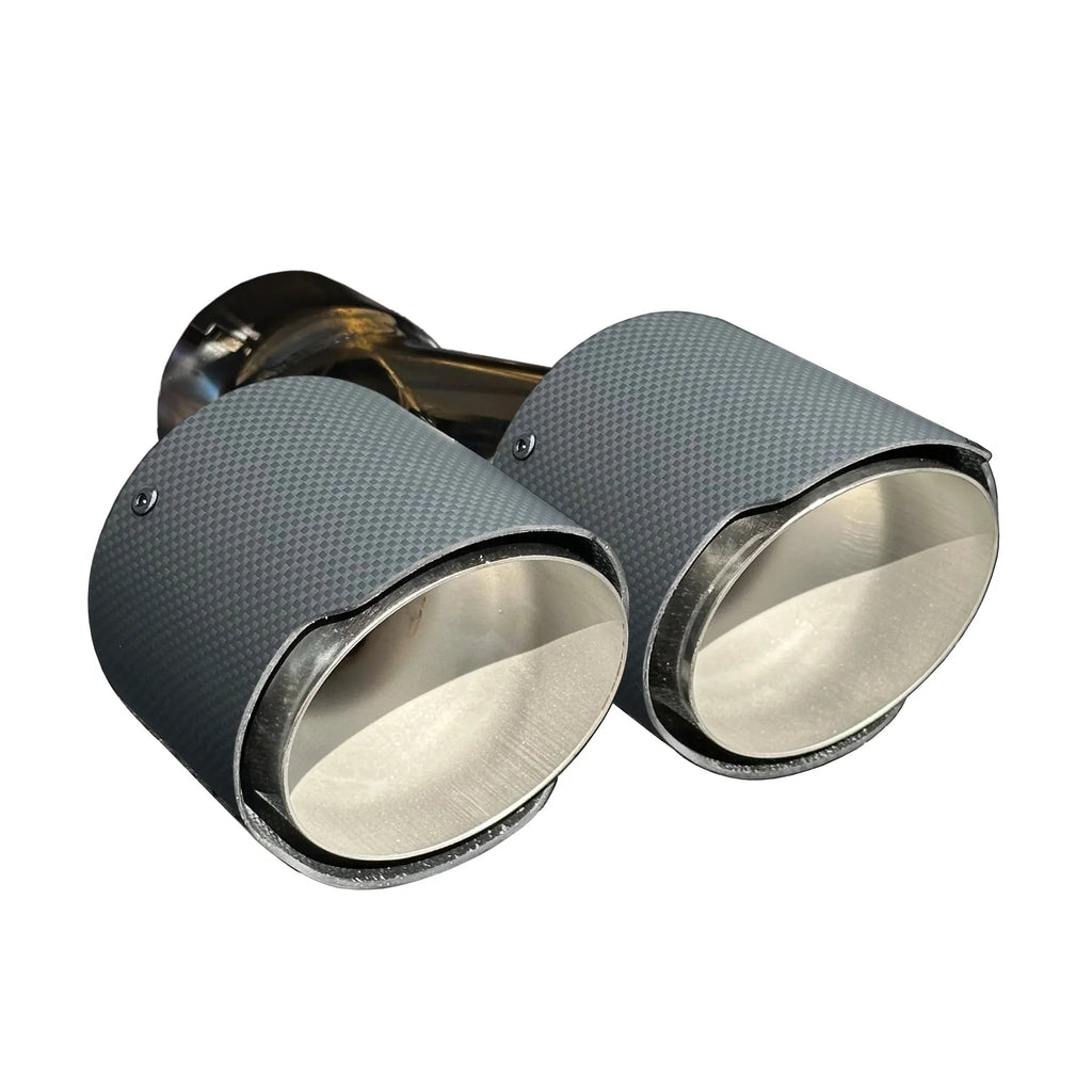 RPM Maverick R Carbon / Colored Dual Exhaust Tips 