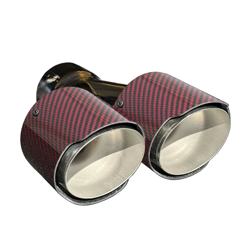 RPM Maverick R Carbon / Colored Dual Exhaust Tips 