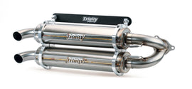 Trinity Racing RZR Pro XP / Turbo R / Pro S Exhaust - Stainless Steel Slip-On