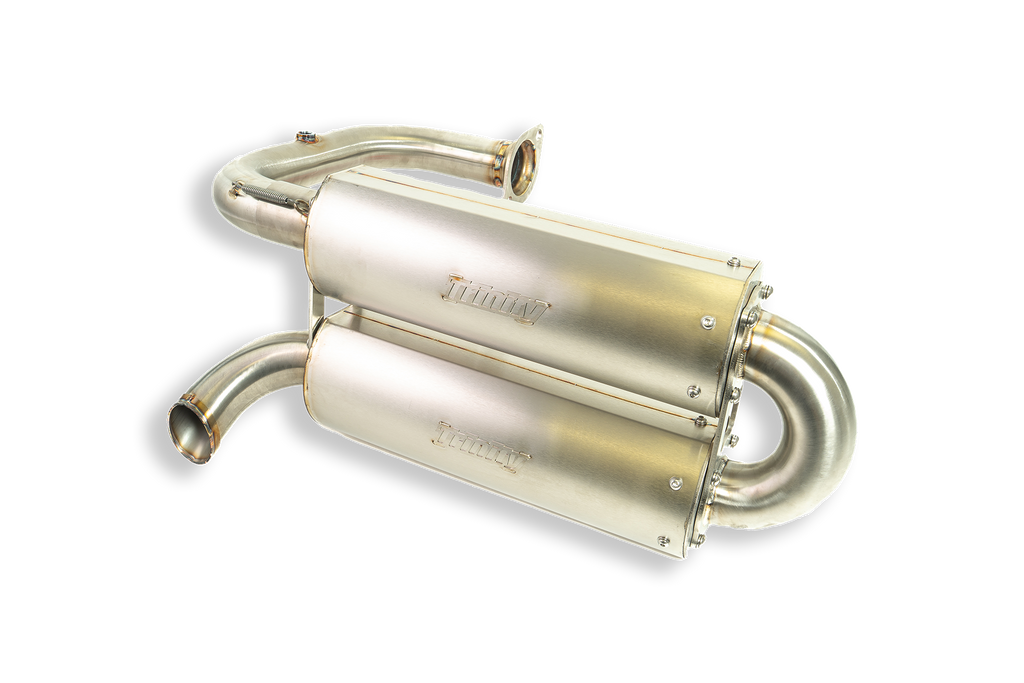 Trinity Racing 2019-2025 Honda Talon 1000R/1000X Dual Muffler Single Exit - Quiet Slip-On