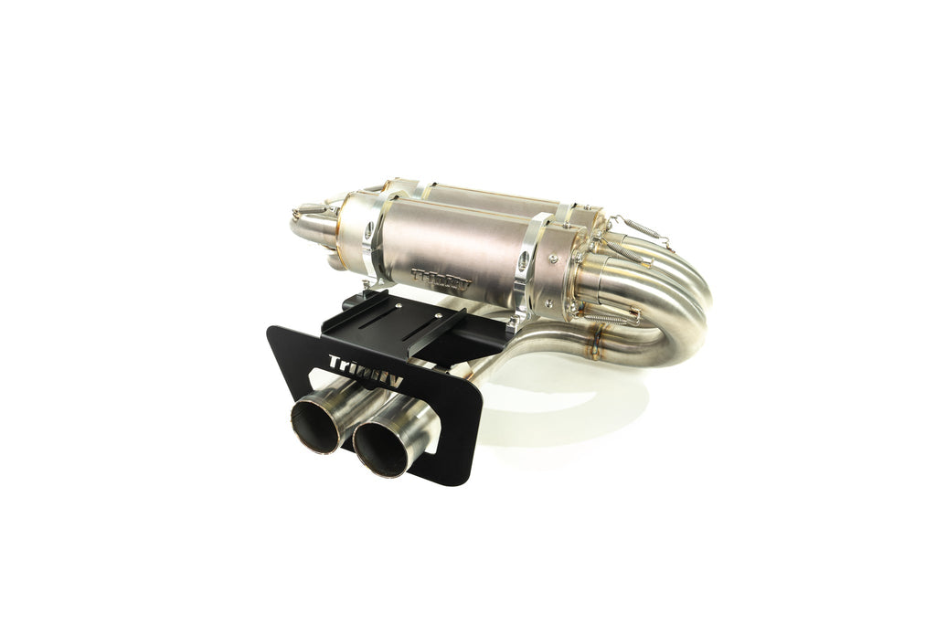 Trinity Racing Can-Am Maverick R Slip-On Exhaust