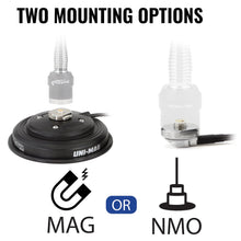 Load image into Gallery viewer, UNI-MAG Universal NMO or Magnetic Antenna Mount