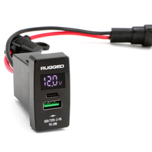 Load image into Gallery viewer, USB Rocker Switch Hub with 4.2 Amp Outlet