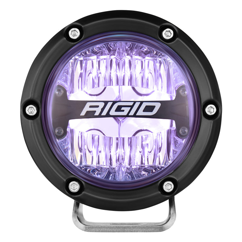 RIGID Industries 360-Series 4in LED Off-Road Drive Beam - RGBW (Pair)