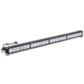 Baja Designs OnX6 Series 40in LED light bar with high-speed spot pattern for enhanced off-road visibility.