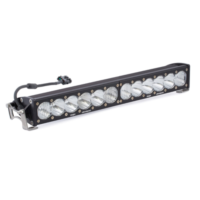 Baja Designs OnX6 20-inch LED light bar featuring a straight driving combo pattern for enhanced visibility and performance.