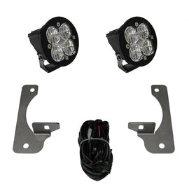 Baja Designs LED light kit for 2013-2016 Jeep JK Rubicon X/10th Anniversary with mounting brackets and wiring.